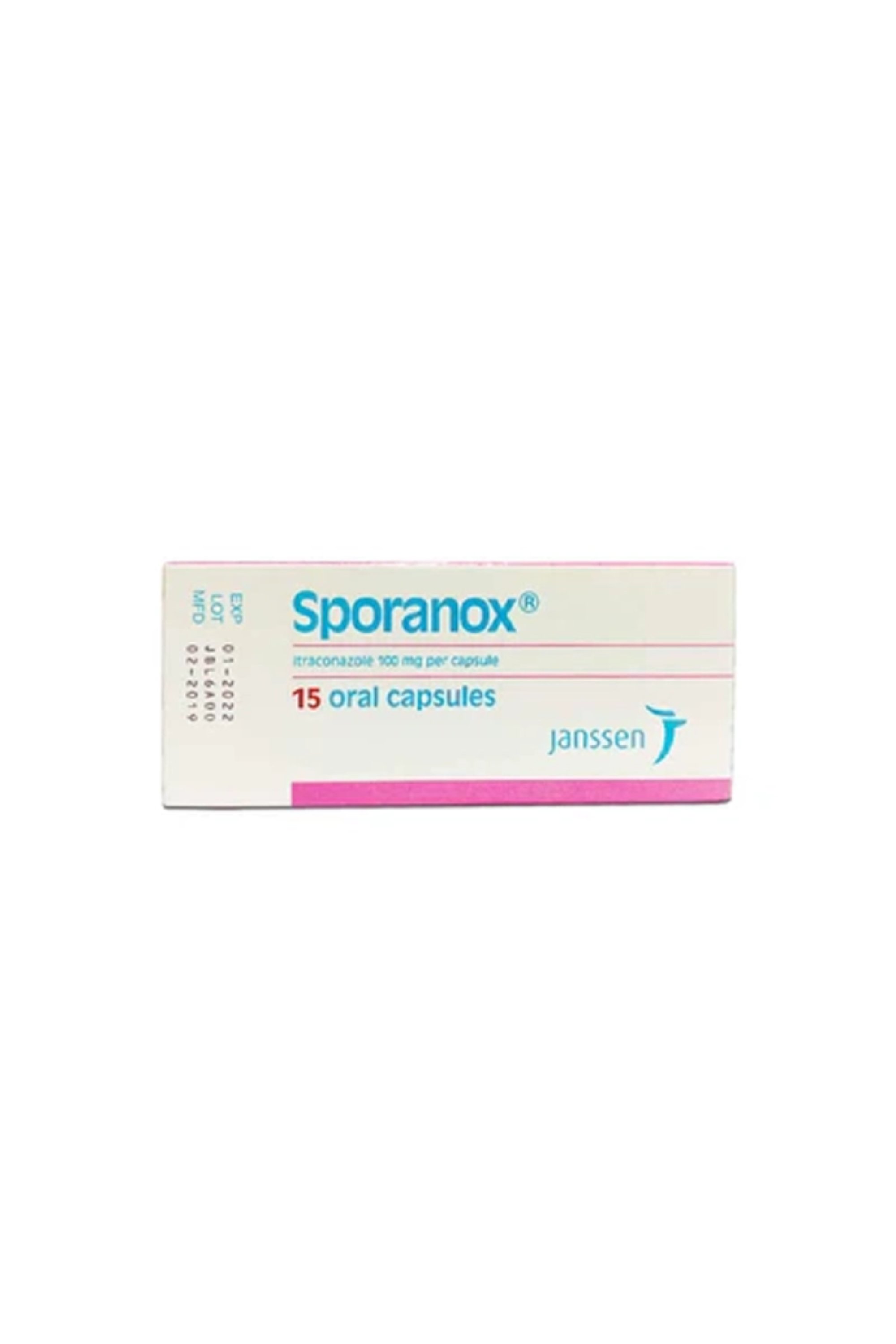 SPORANOX 100MG CAP 15'S