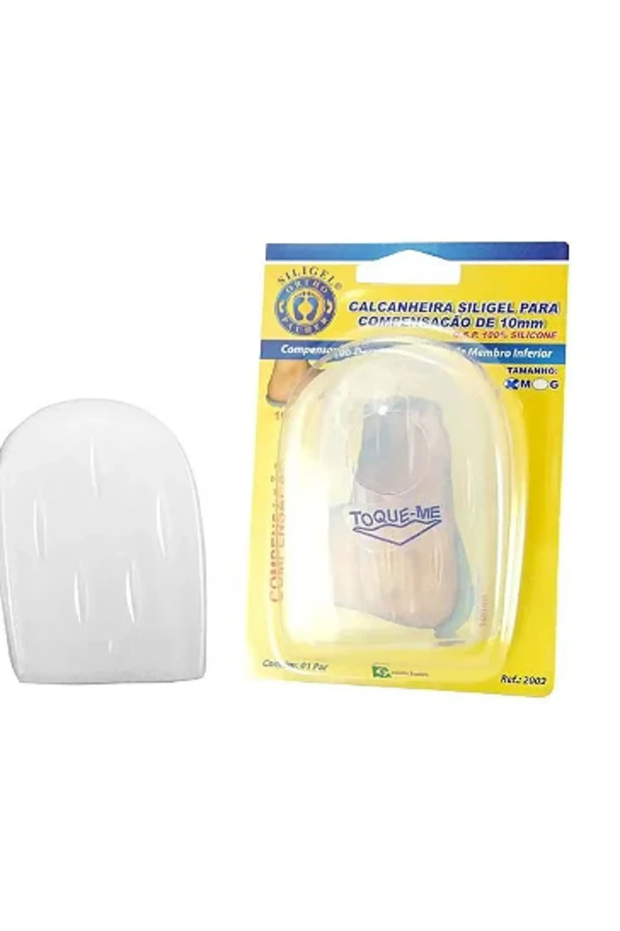 ORTHO PAUHER SILIGEL HEEL FOR COMPENSATION OF 10MM - 2002 [M]