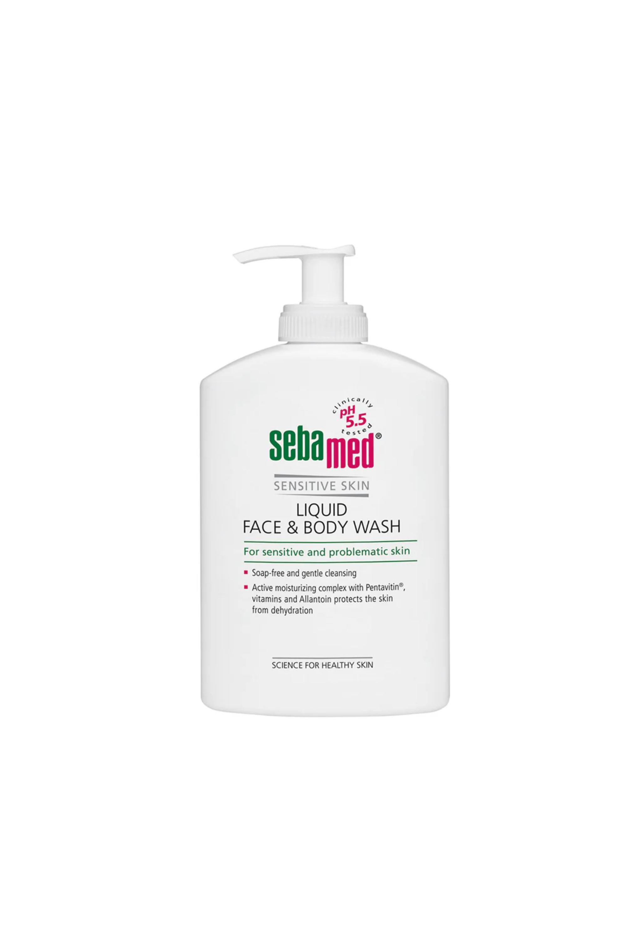 SEBAMED LIQUID FACE & BODY WASH W/PUMP 300ML