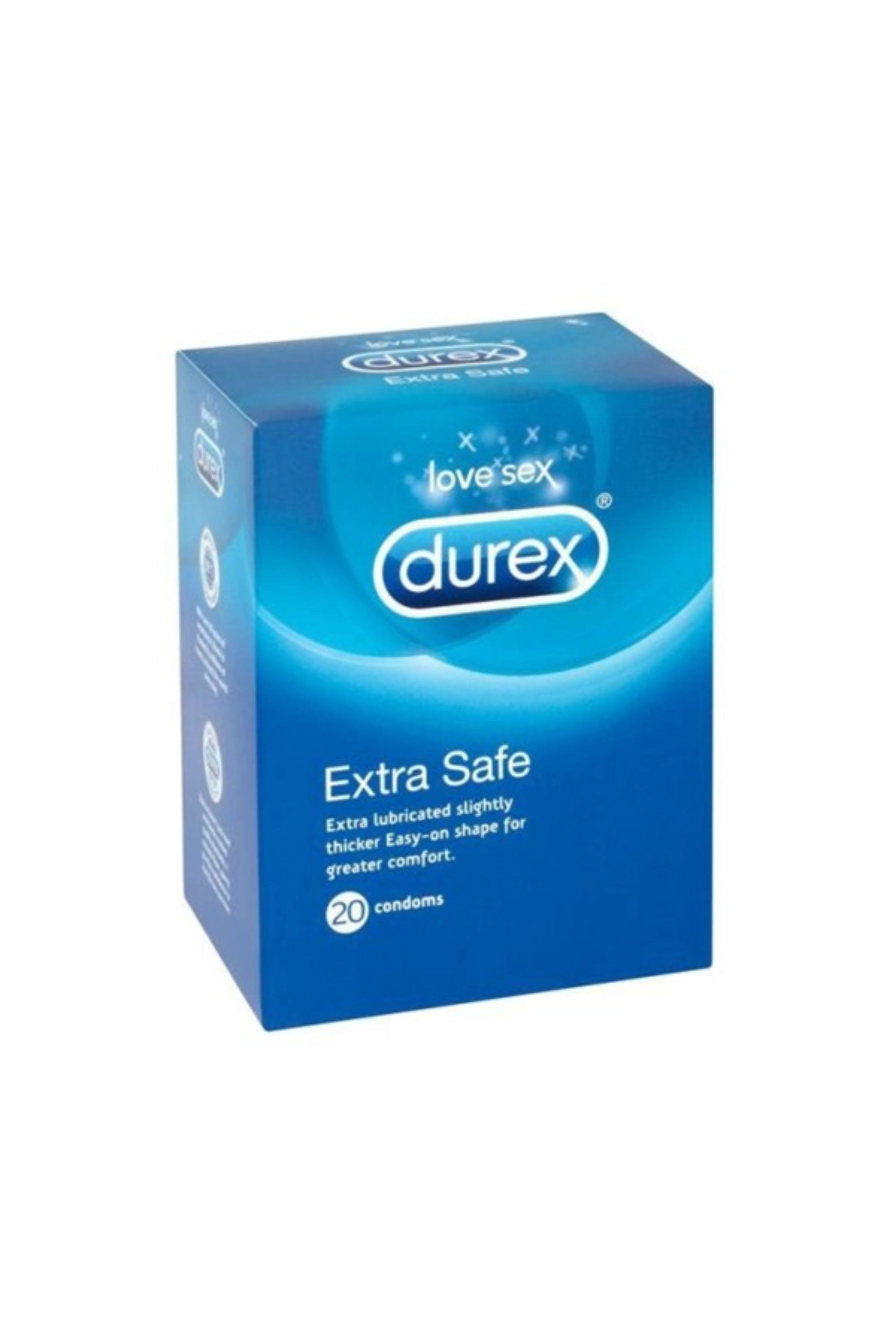 DUREX EXTRA SAFE CONDOM 20'S
