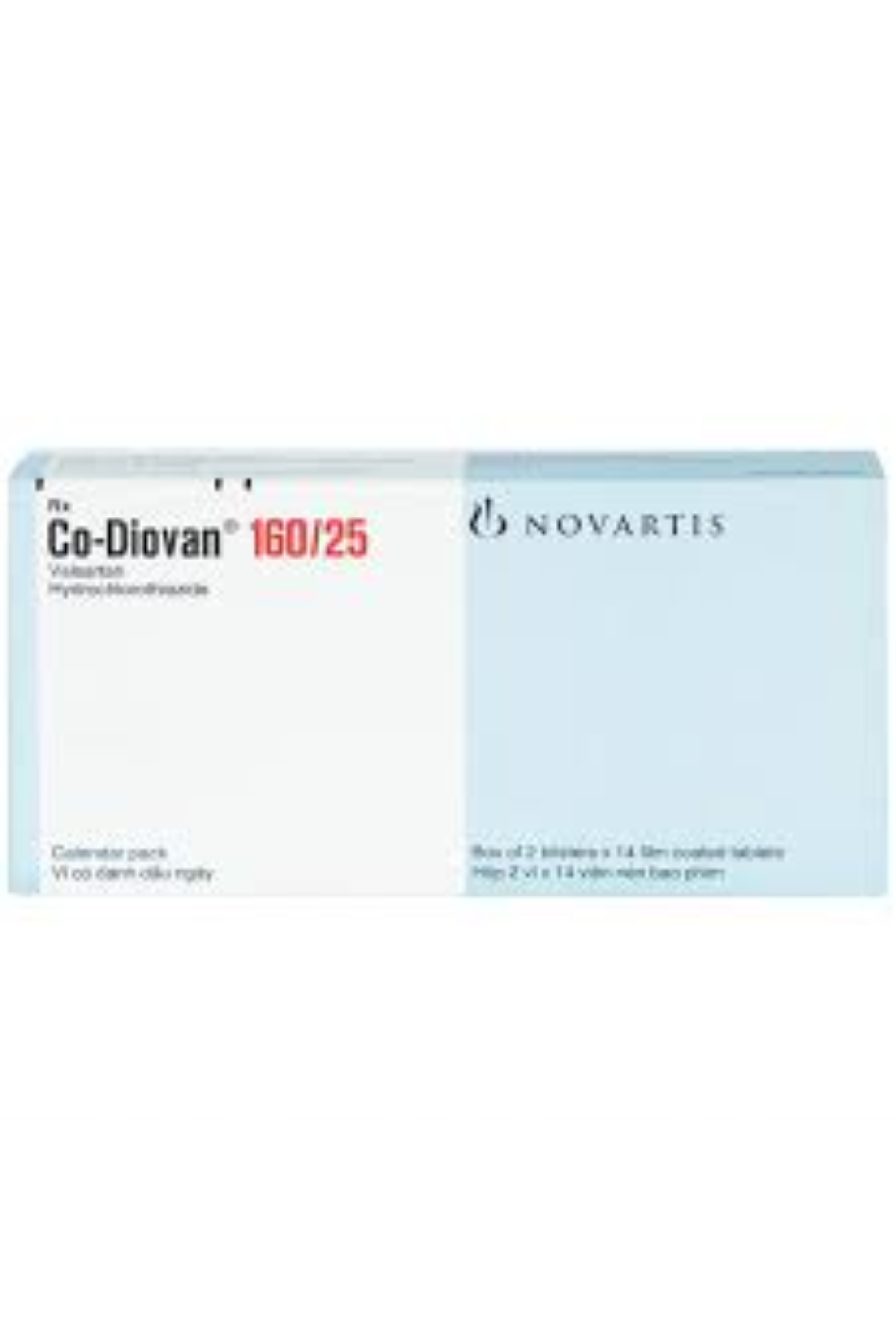CO-DIOVAN 160/25 MG 28'S