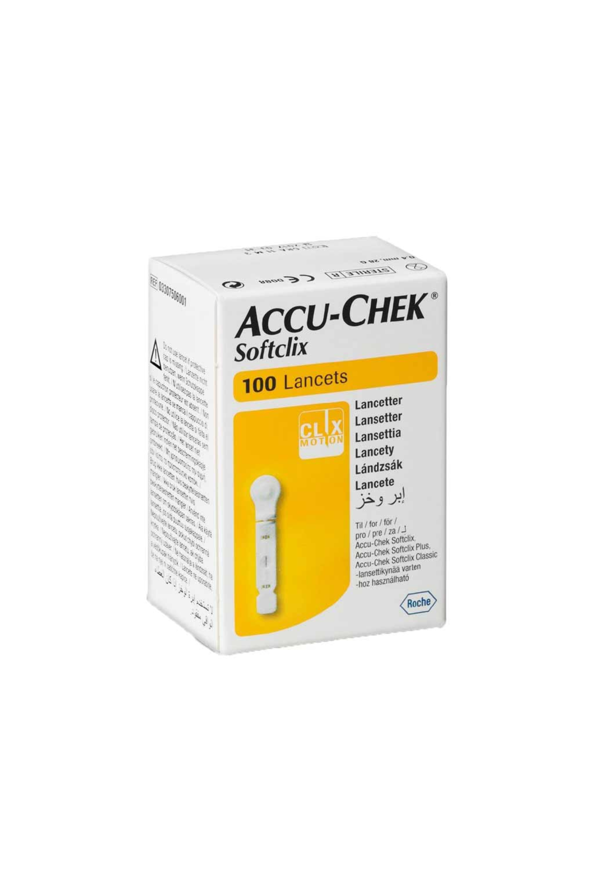 ACCU CHEK SOFTCLIX LANCETS 100'S