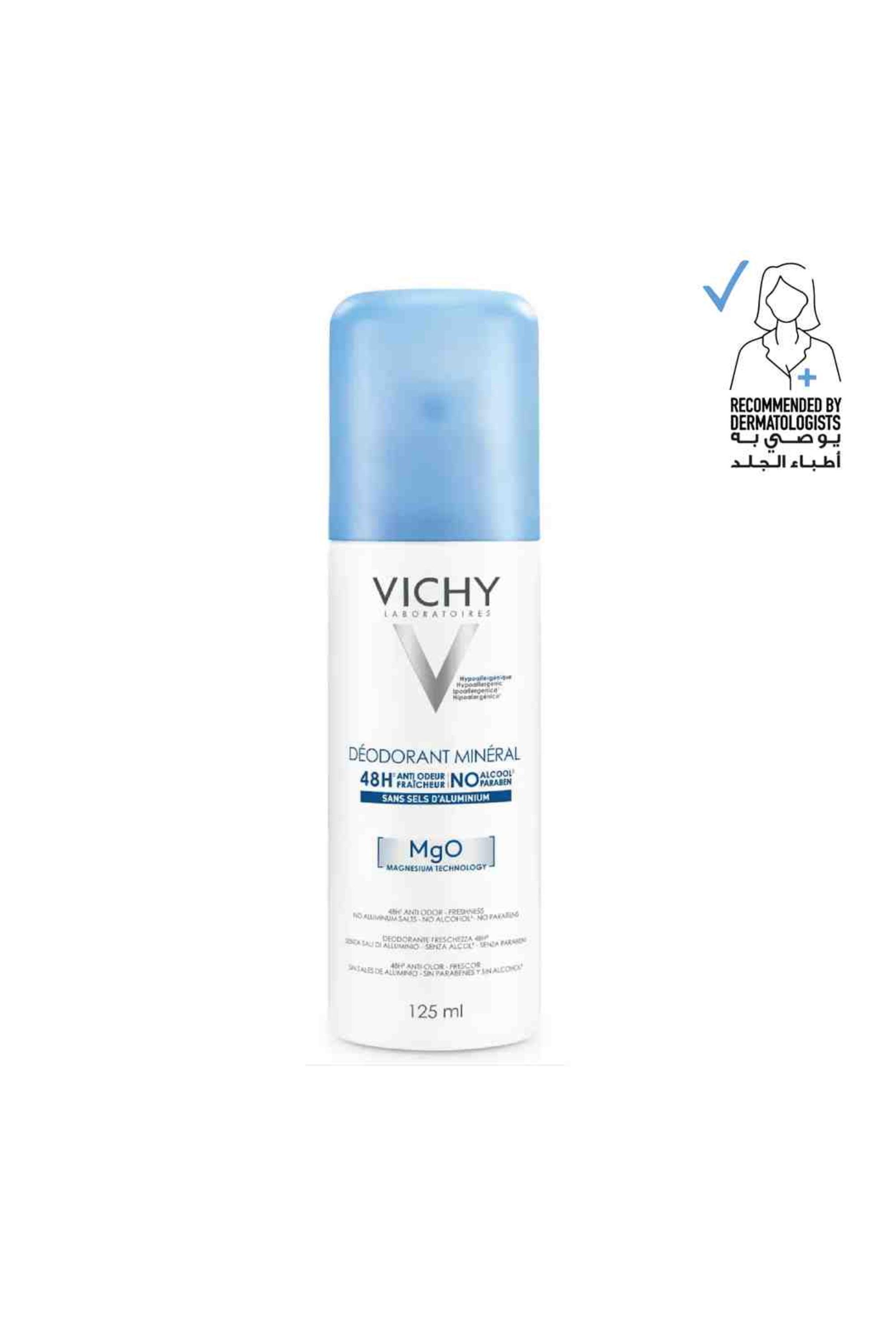 VICHY DEO MINERAL AERO 125ML  (M9172900)