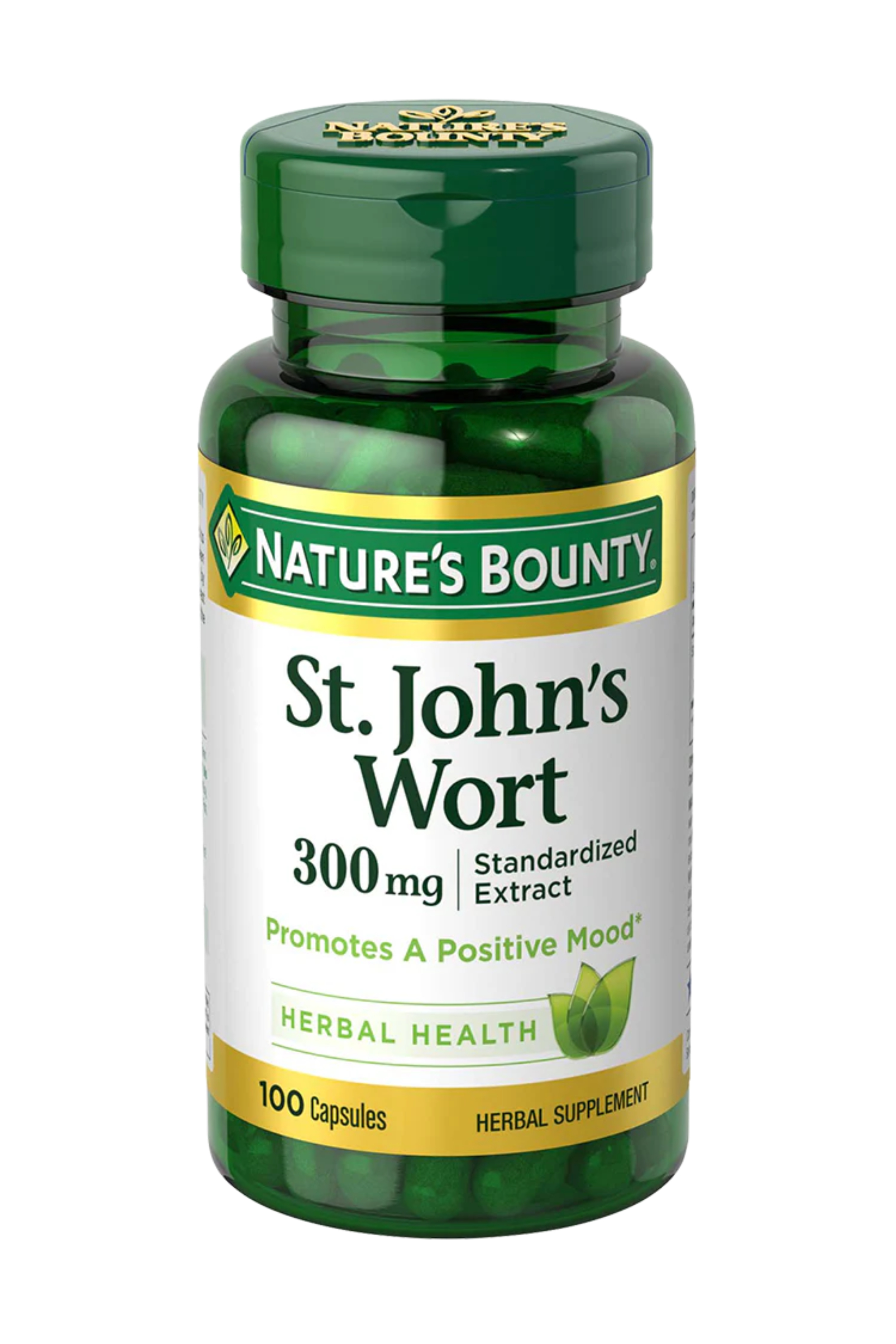 NATURE'S BOUNTY ST. JOHN'S WORT 300MG CAPS 100'S