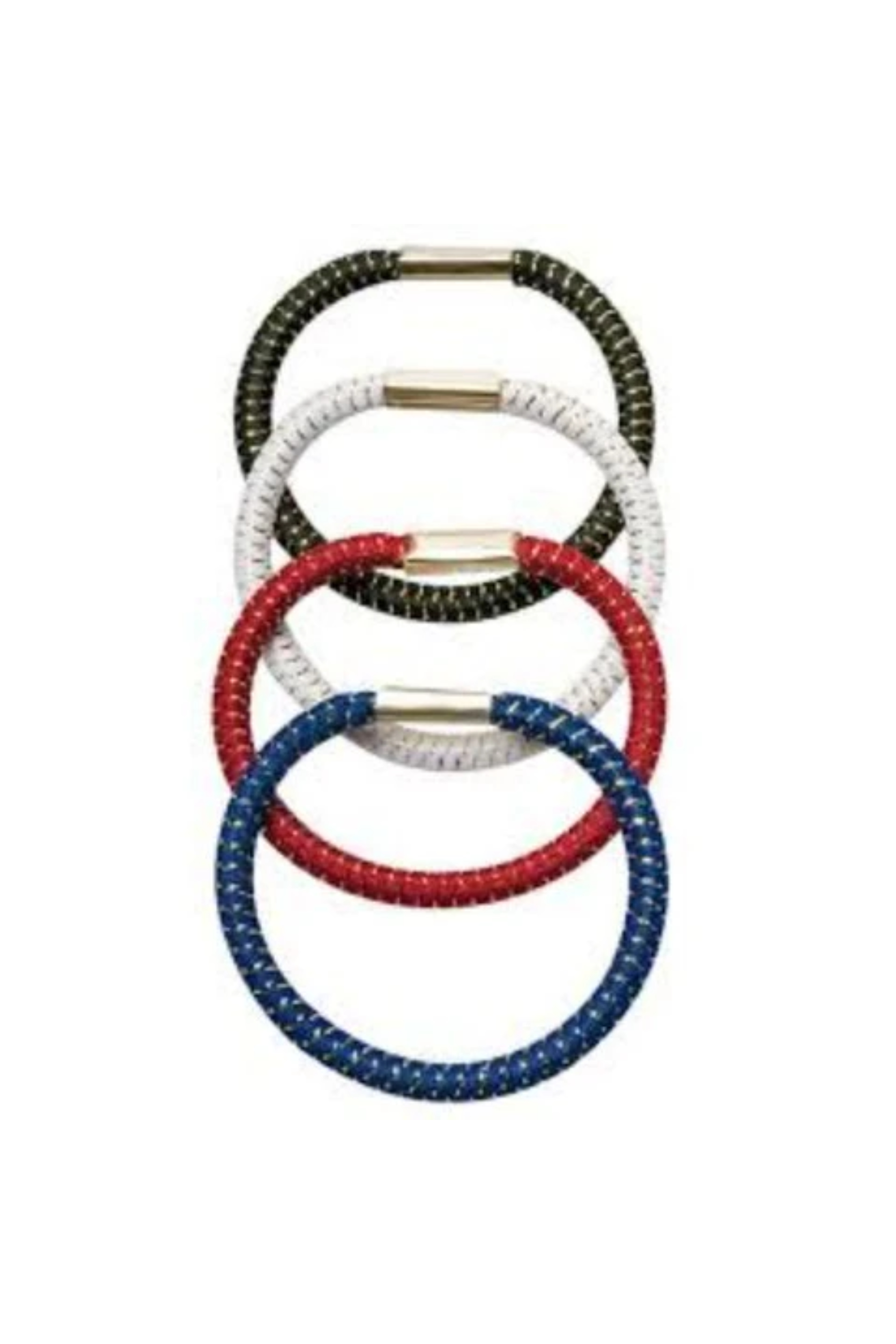 TITANIA HAIR ELASTICS TERRY 4 PCS (8016B)