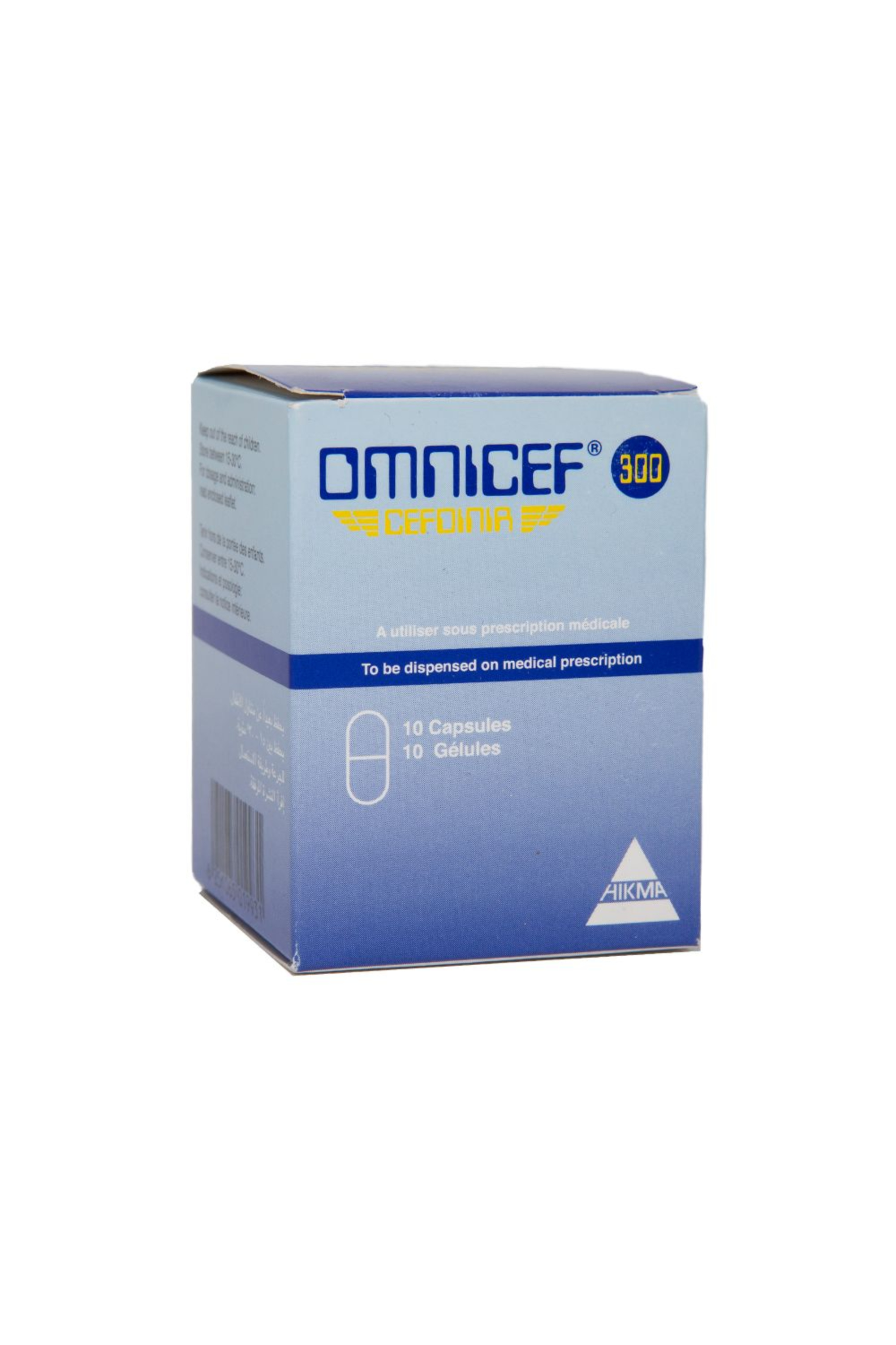 OMNICEF 300MG CAP 10'S