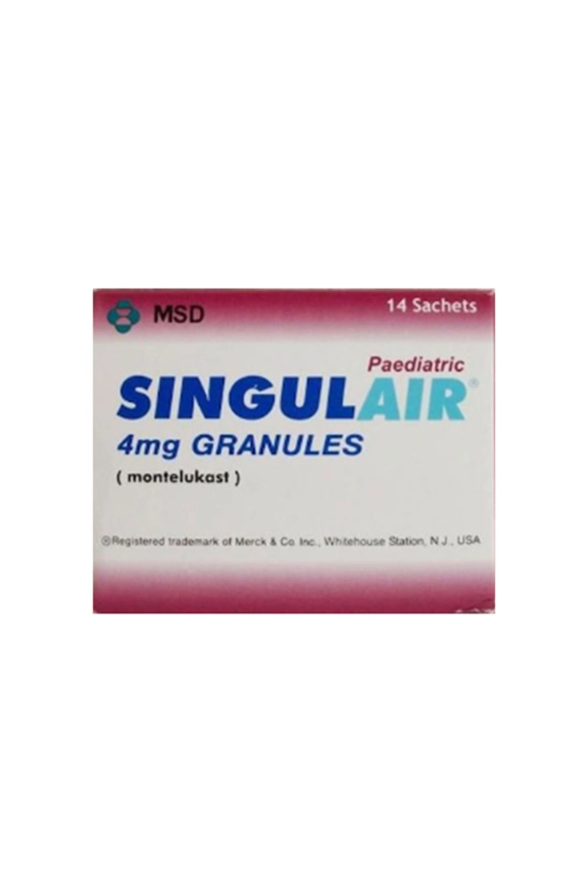 SINGULAIR PEDIATRIC 4MG GRANULES 28'S