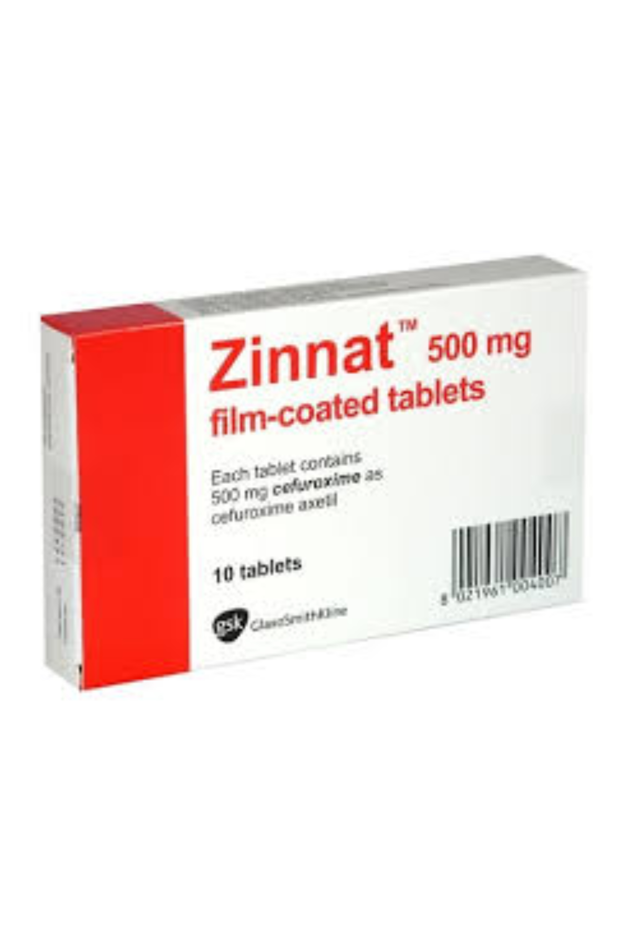 ZINNAT 500MG TAB 10'S