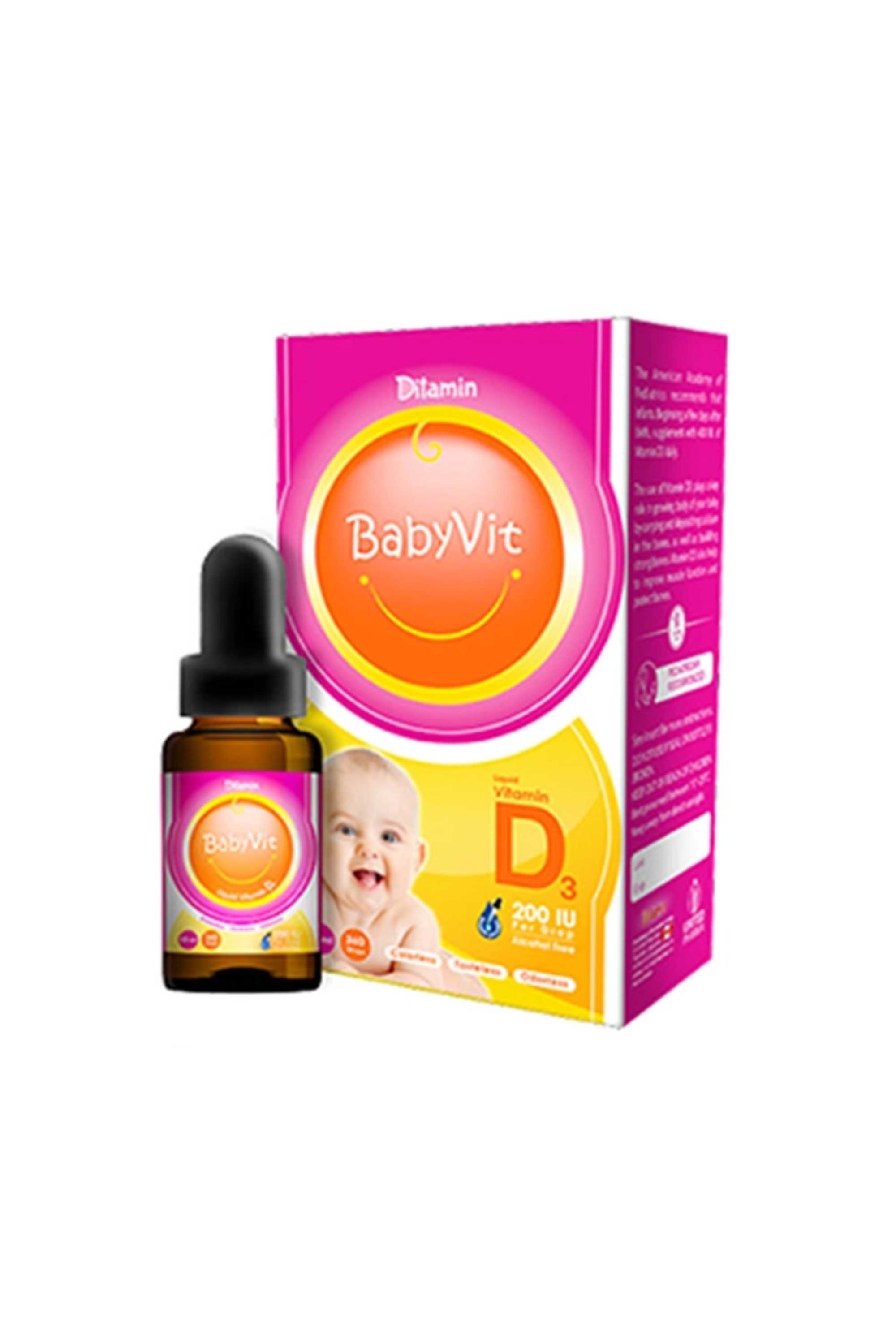 DITAMIN BABYVIT D200 IU PER DROP 10ML