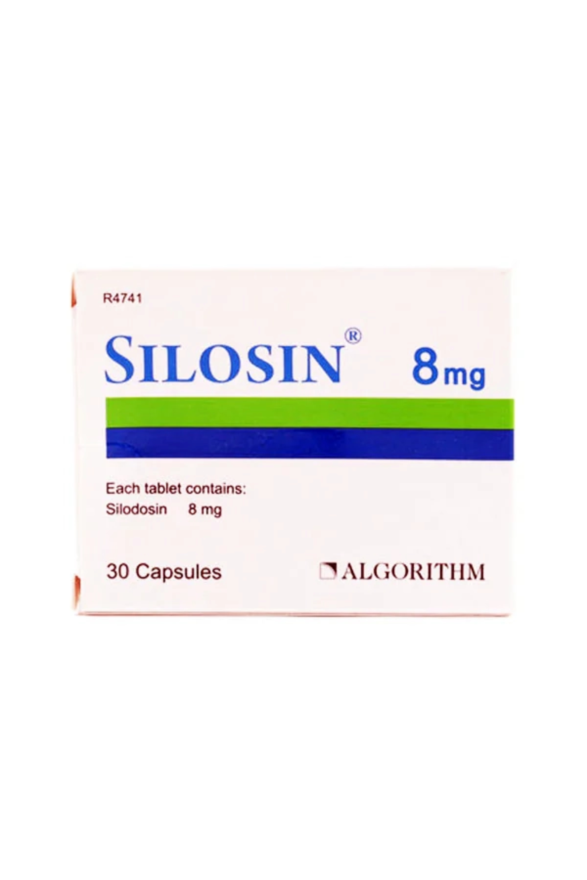 SILOSIN 8MG CAP 30'S