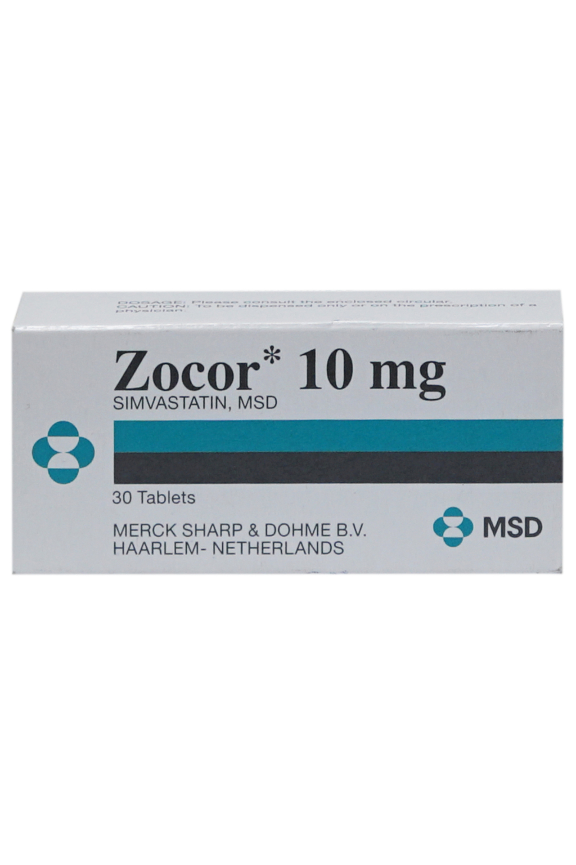 ZOCOR 10MG TAB 30'S