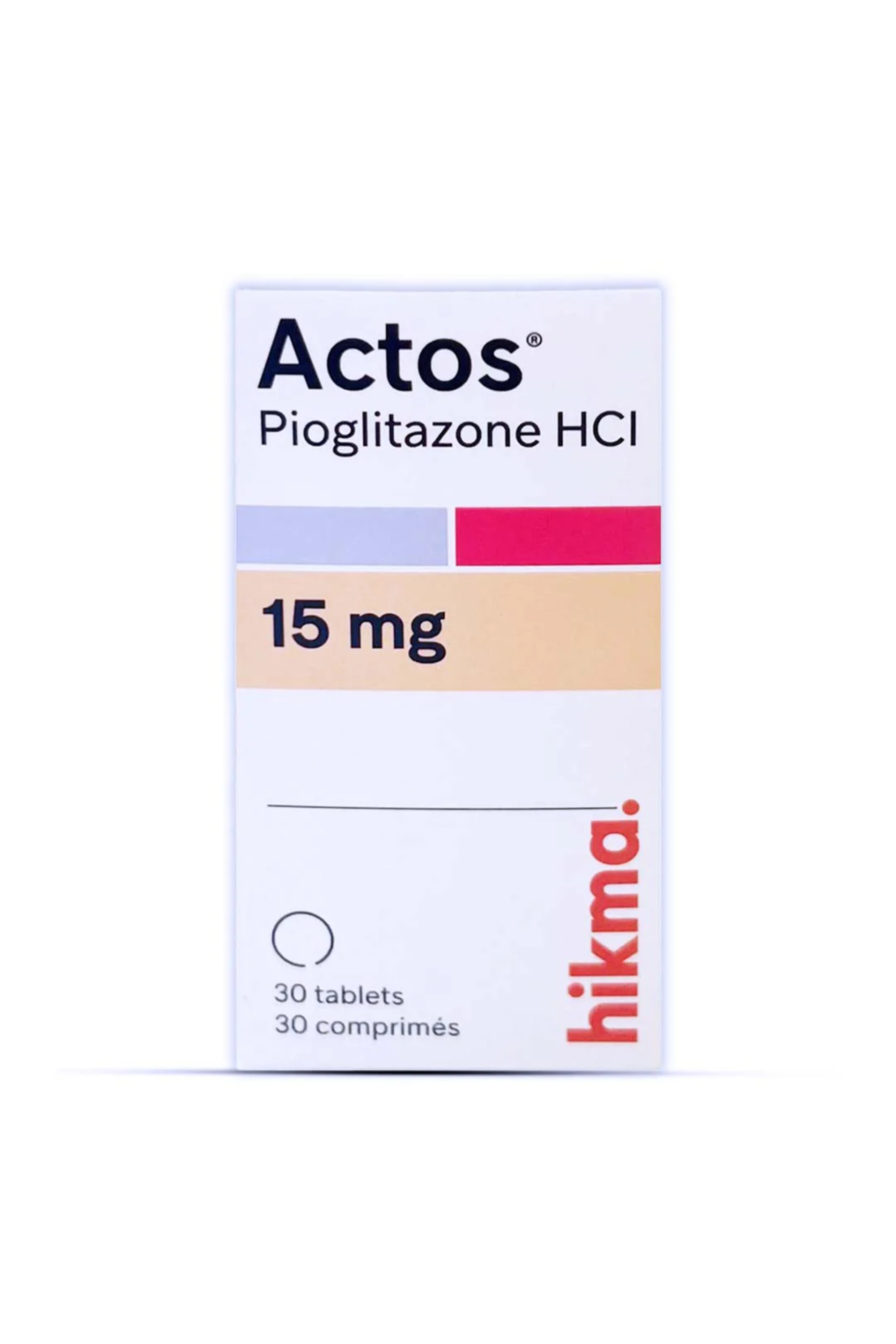 ACTOS 15MG TAB 30'S