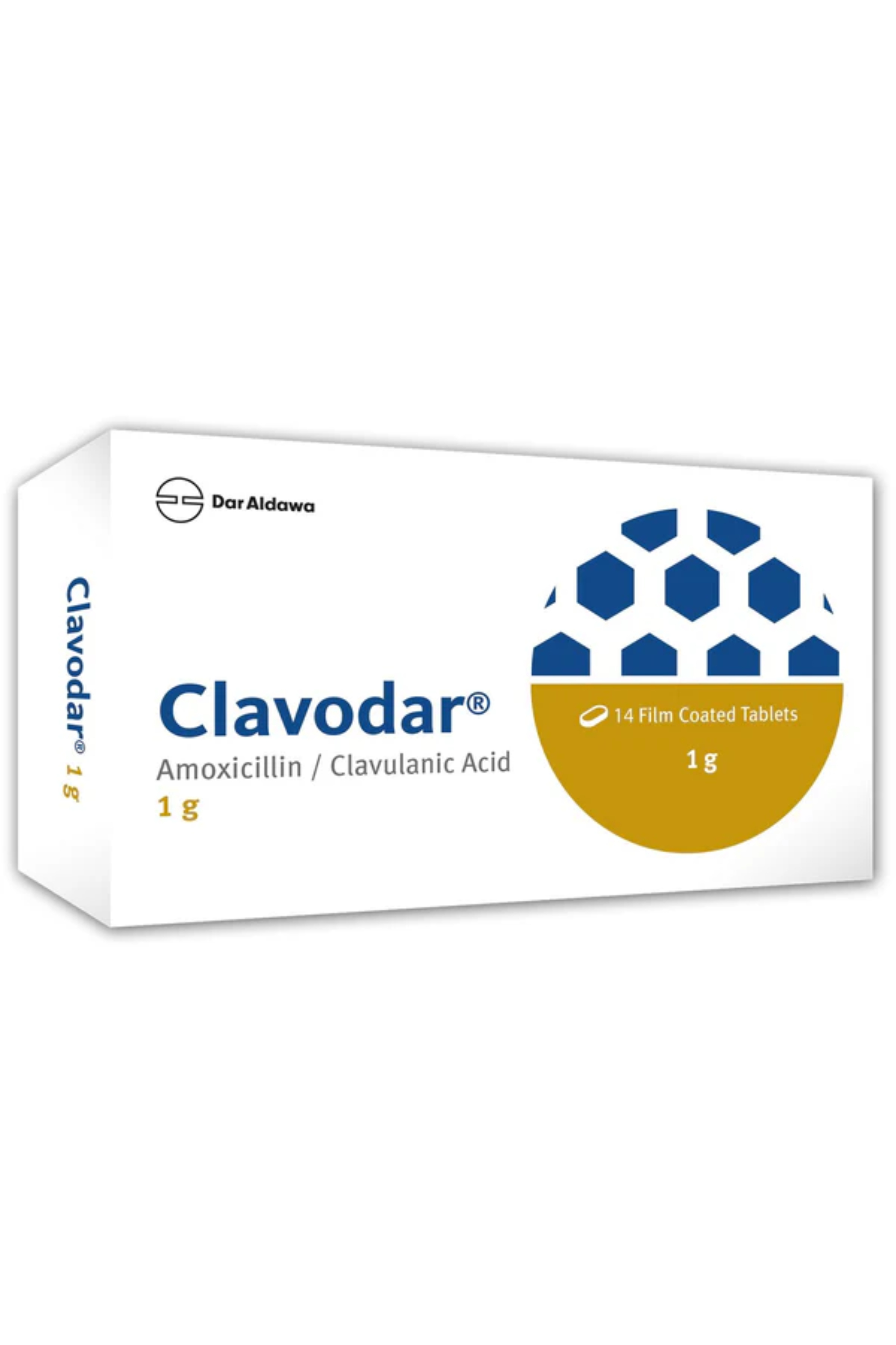 CLAVODAR 1G TABLET 14'S
