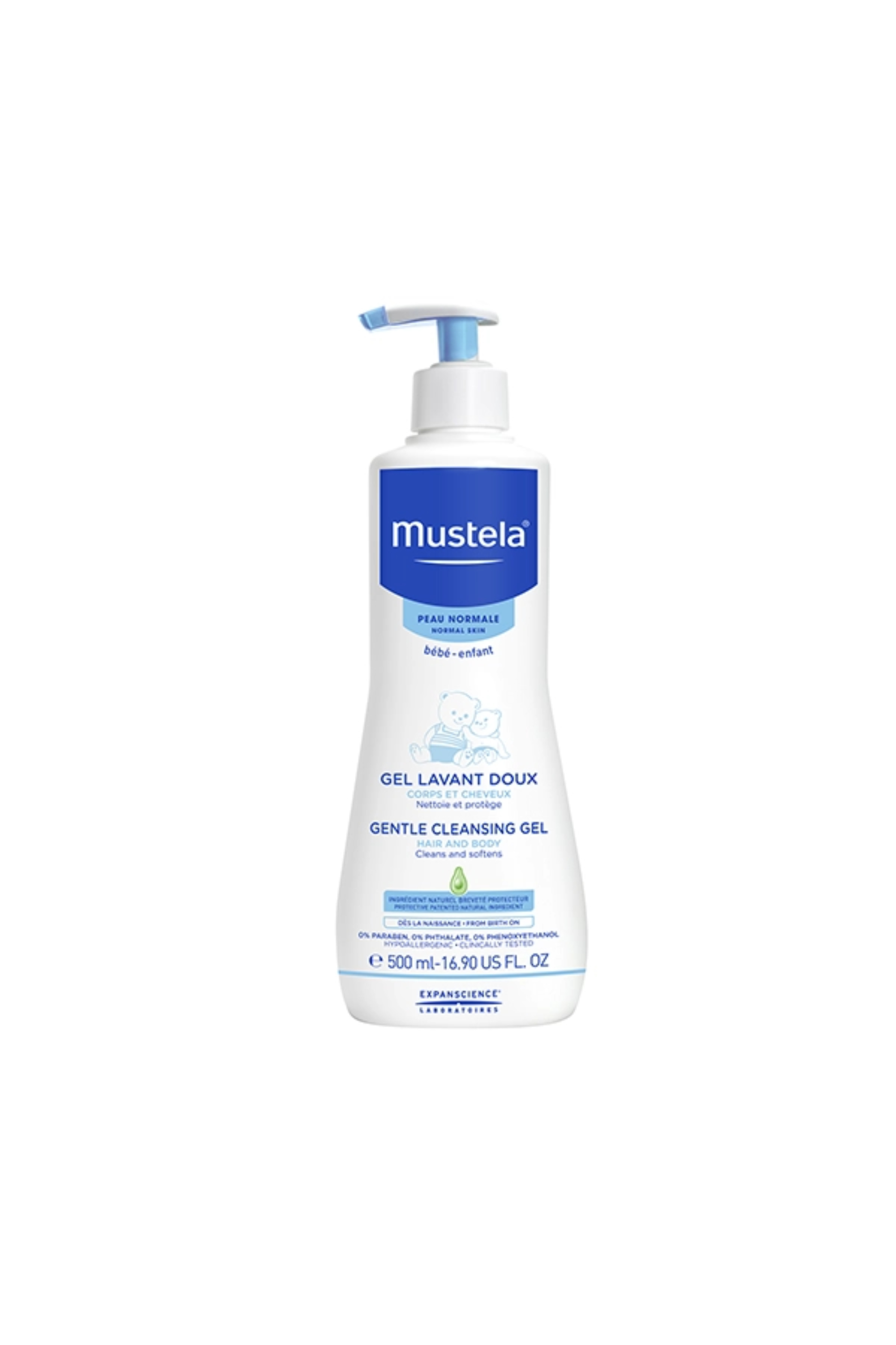 MUSTELA GENTLE CLEANSING GEL 500ML (8701829)