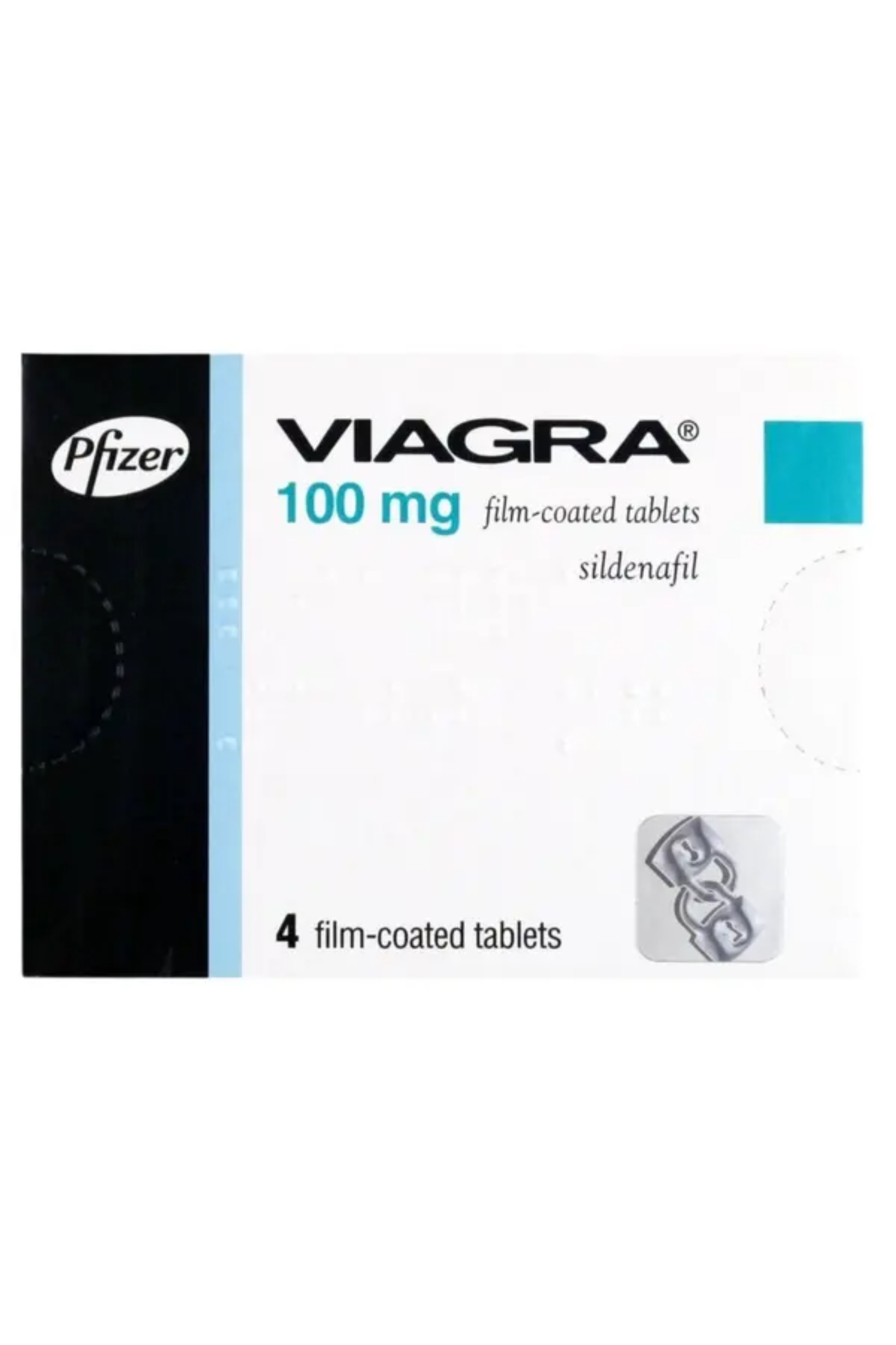 VIAGRA 100MG TAB 4'S
