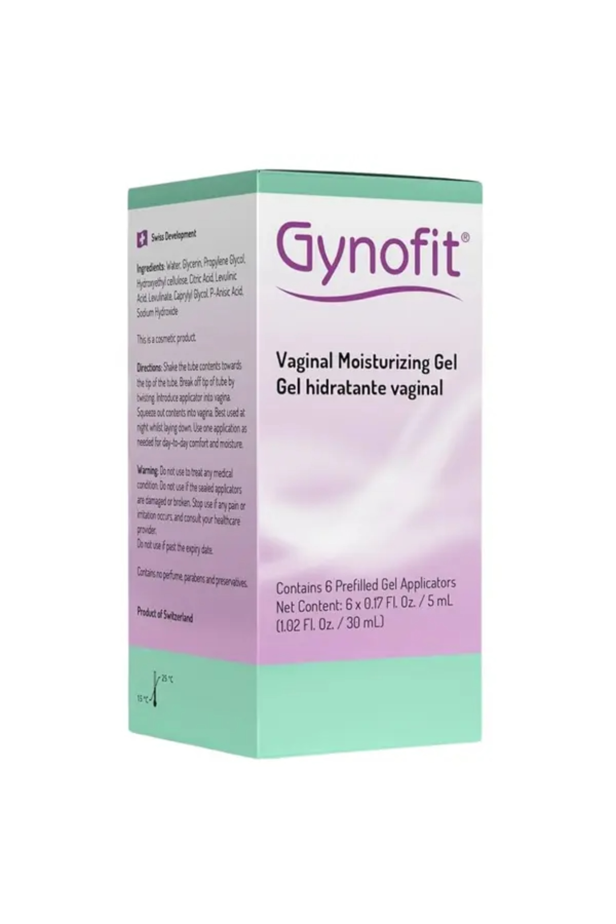 GYNOFIT MOISTURIZING GEL 6* 5ML