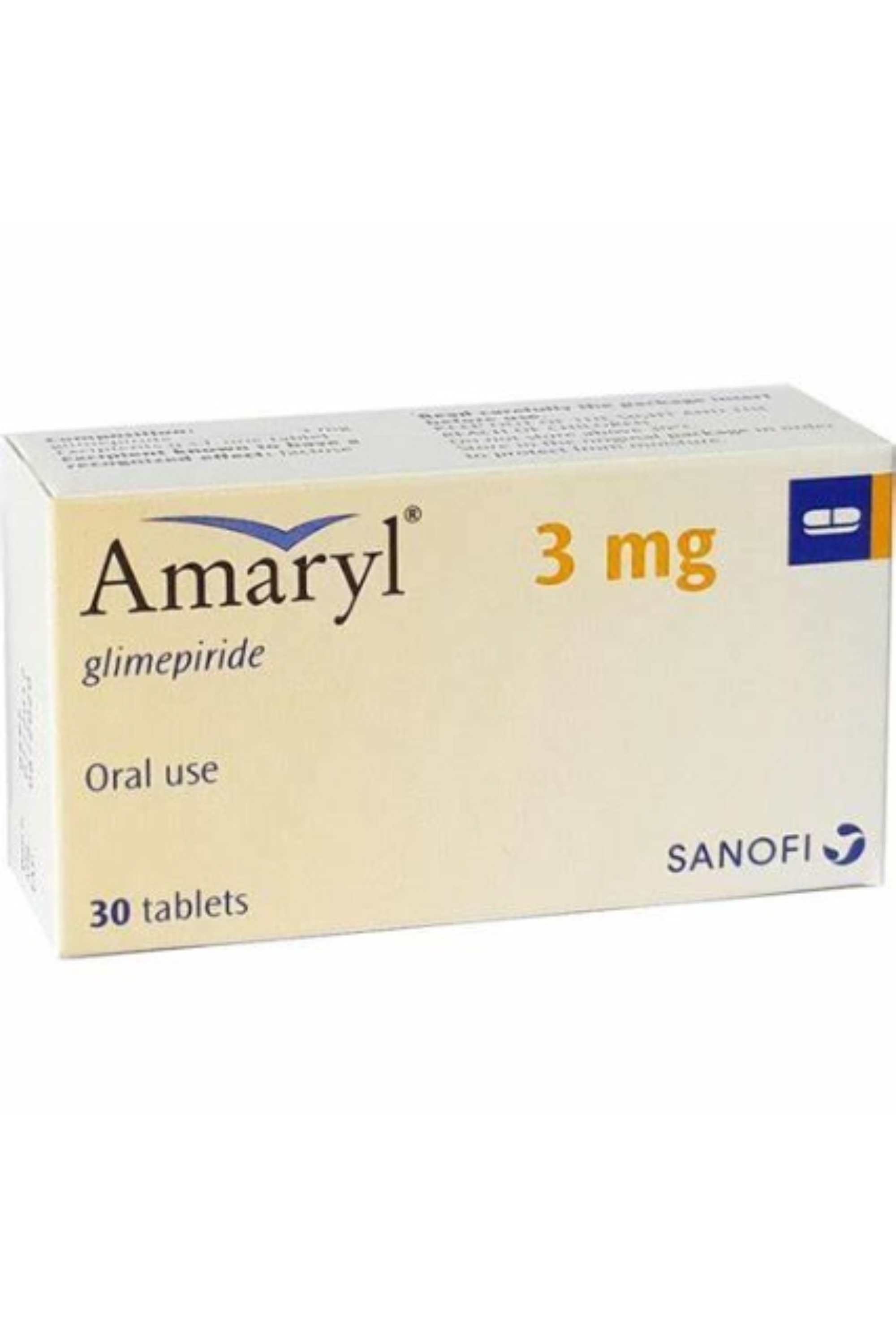 AMARYL 3MG TAB 30'S