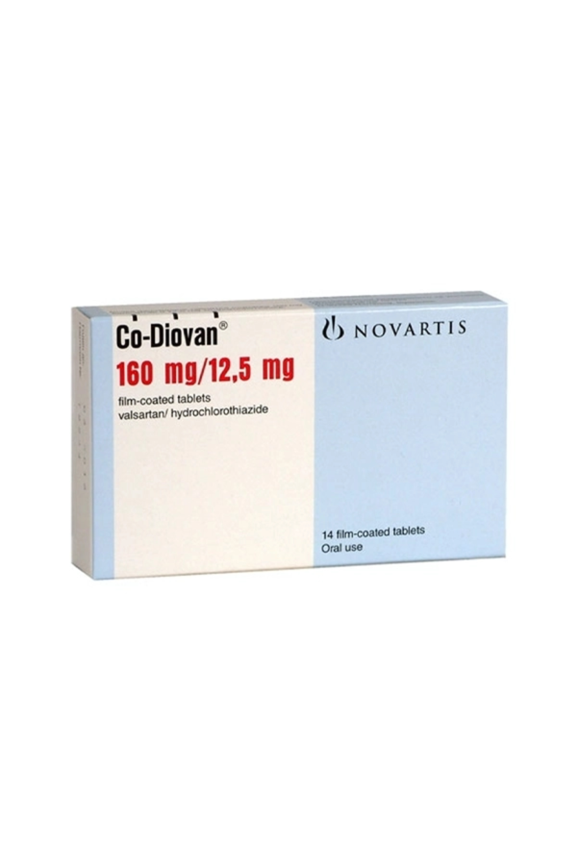 CO-DIOVAN 160/12.5MG TAB 28'S
