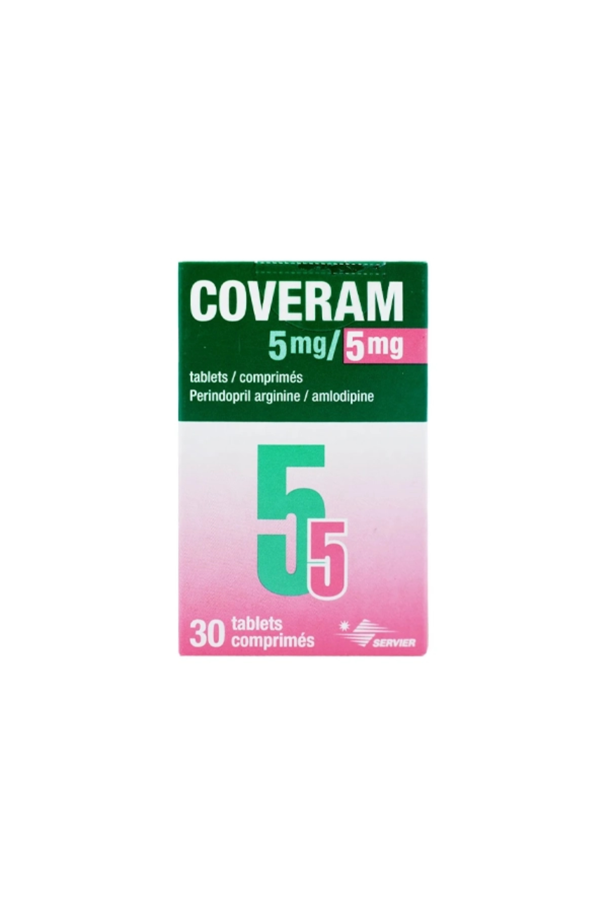 COVERAM 5MG/5MG TABLET X 30'S