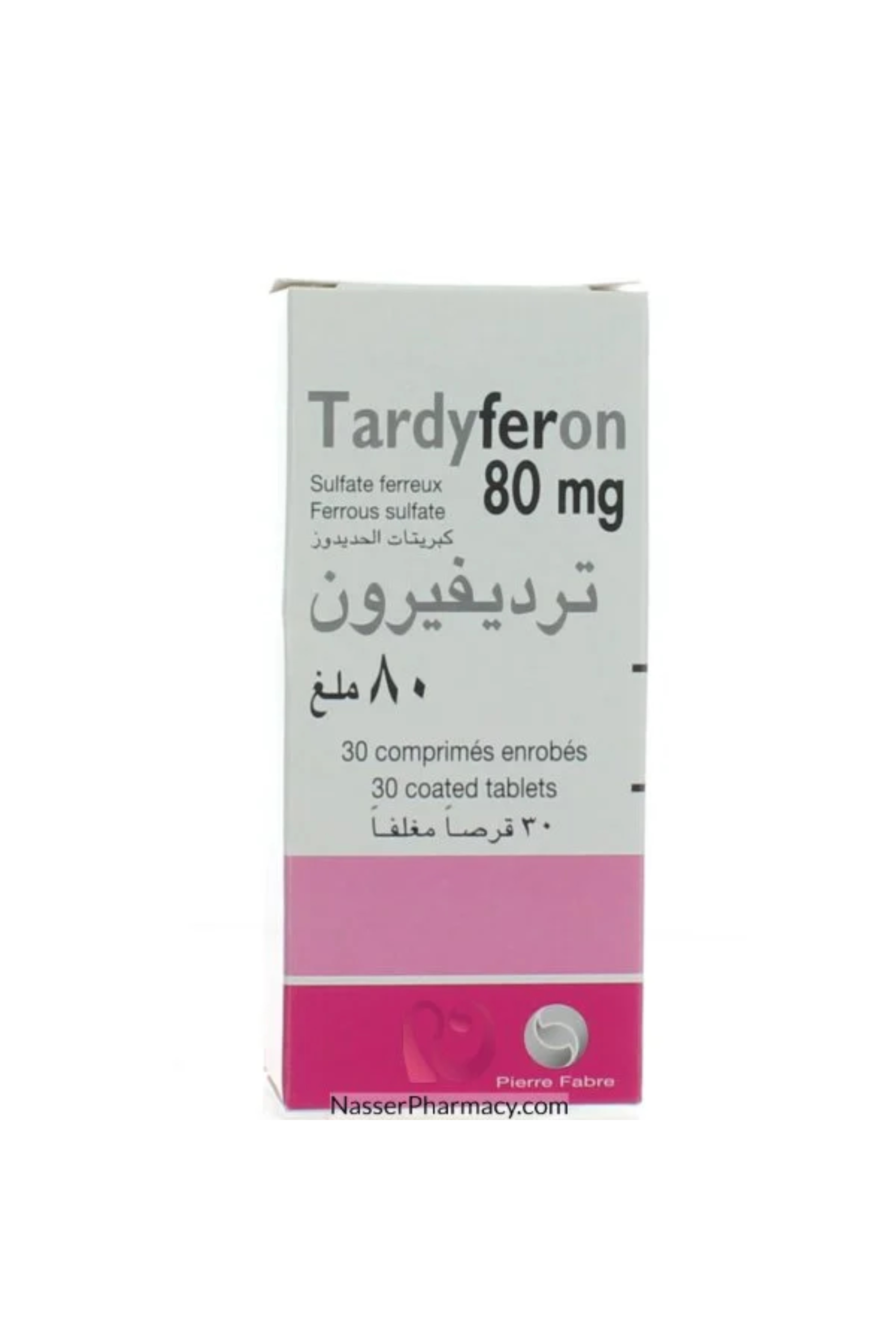 TARDYFERON 80MG TAB 30'S