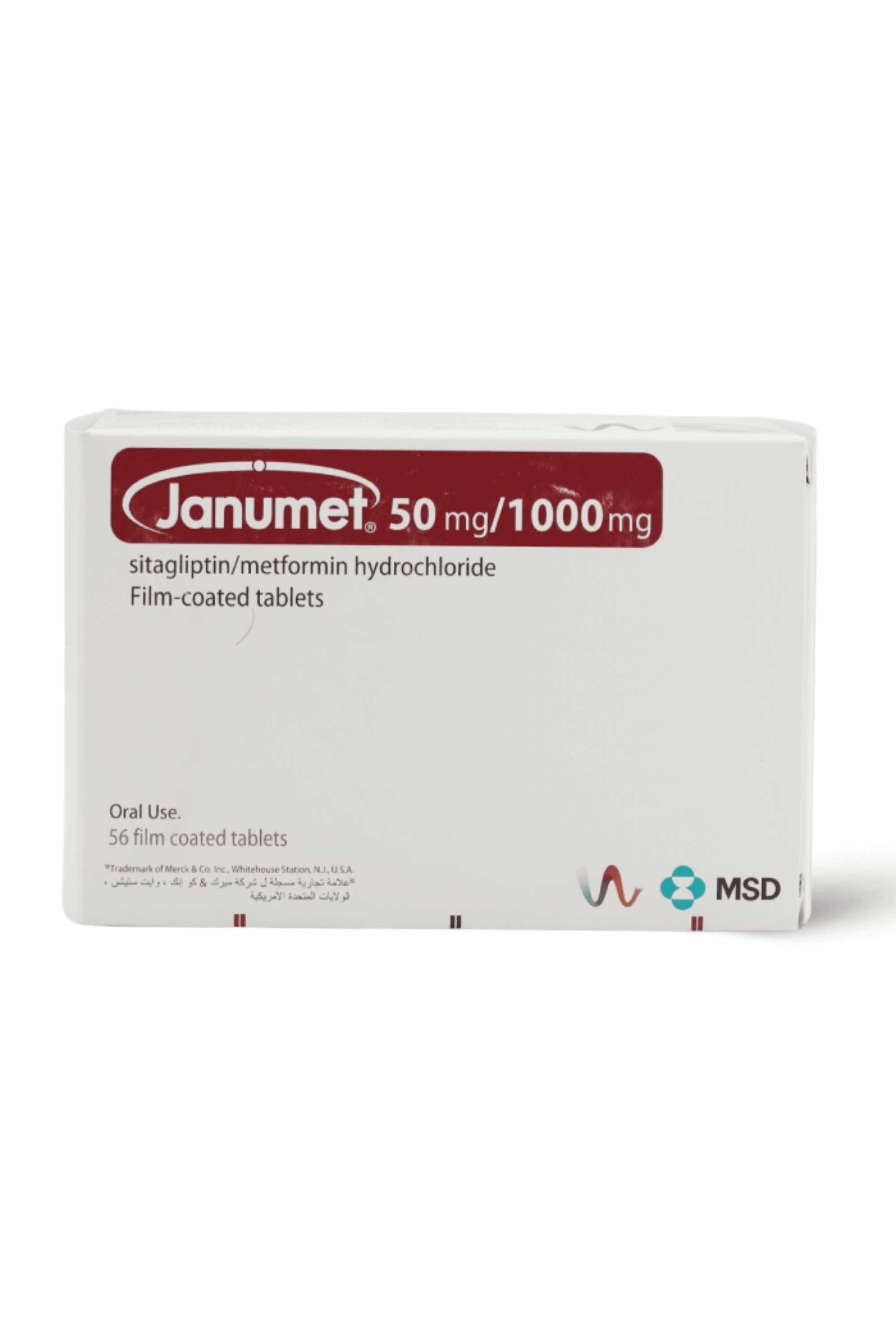 JANUMET 50/1000 TABLET 56'S