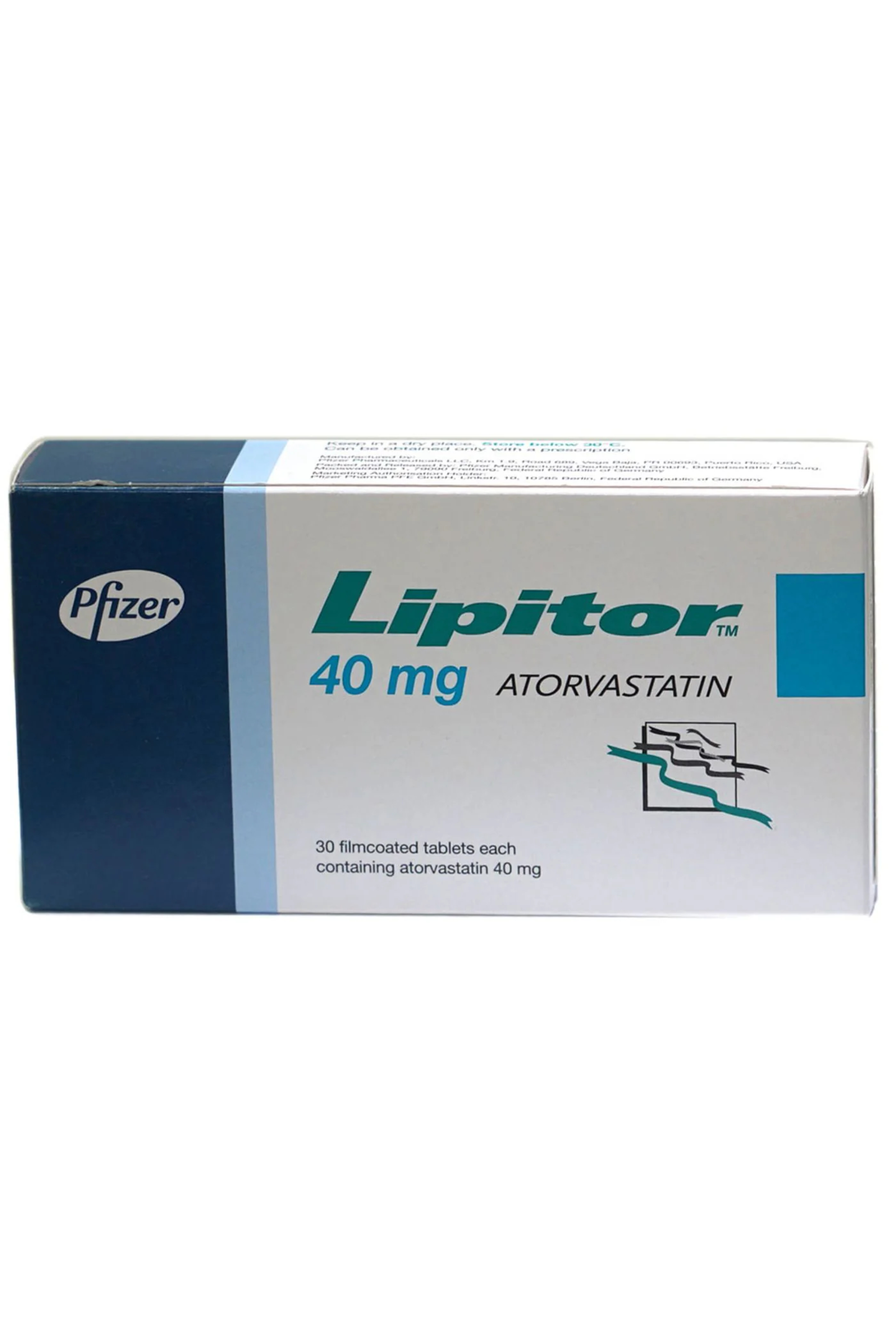 LIPITOR 40MG TABLET 30'S