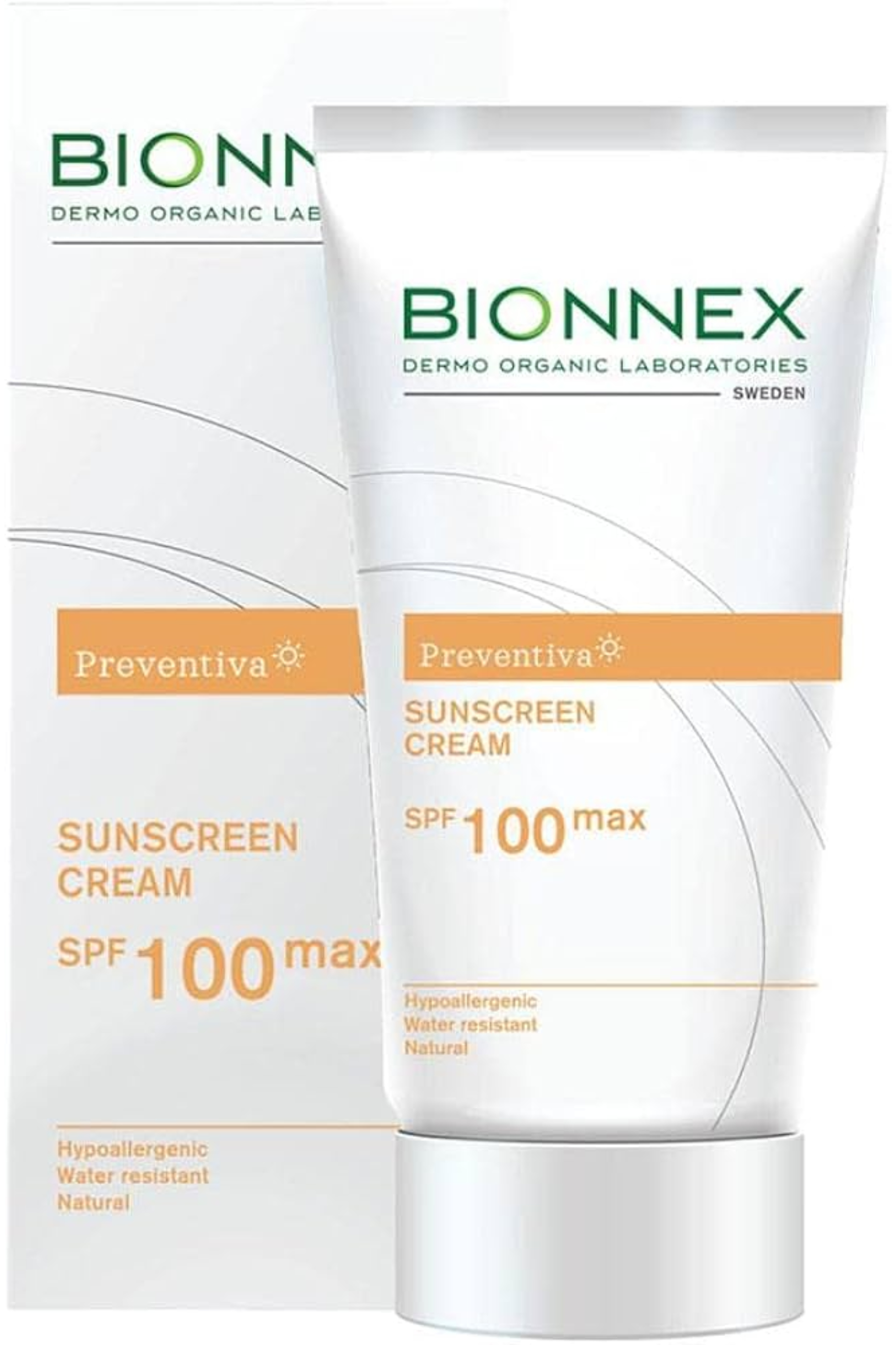 Bionnex preventiva sunscreen cream spf 100MAX 50 ML