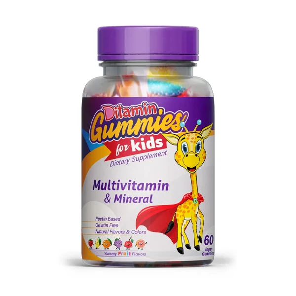 DITAMIN  MULTIVITAMINS & MINERALS 60 GUMMIES