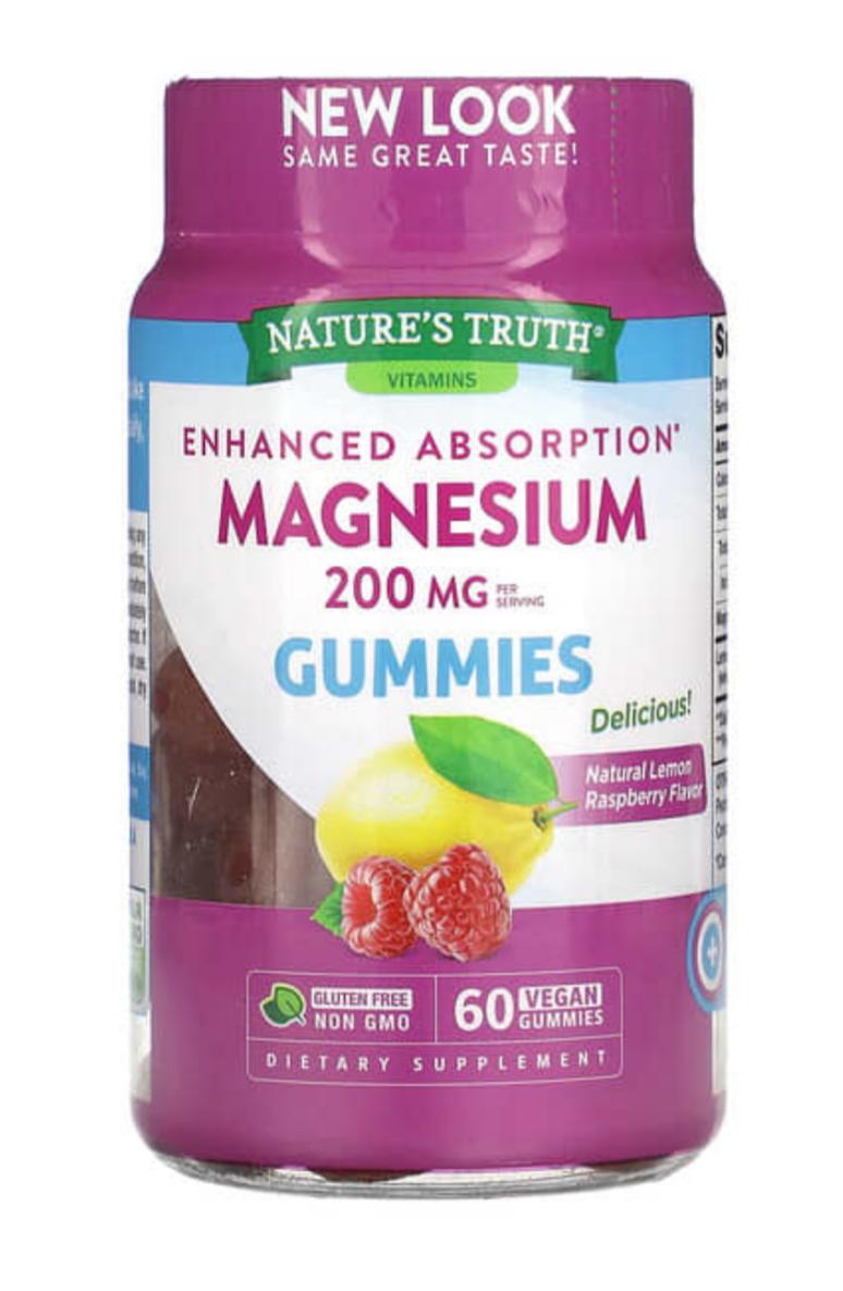 NT MAGNESIUM 200MG GUMMIES 60'S