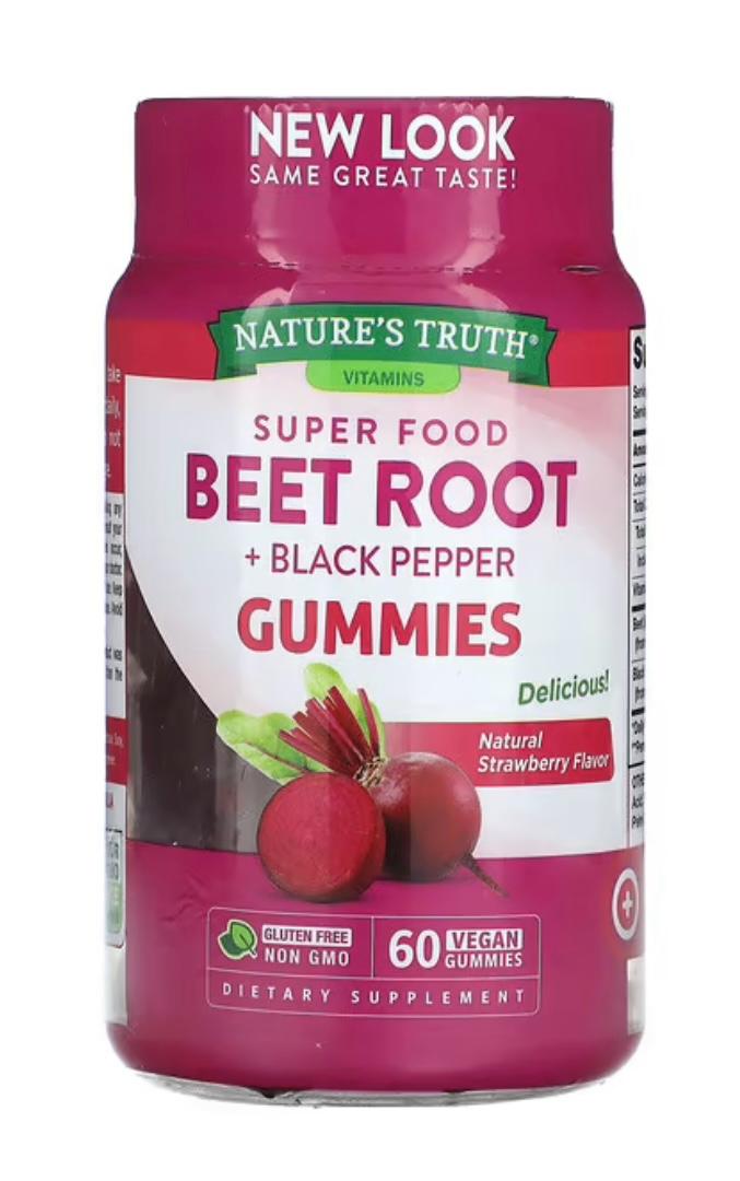 NT BEET ROOT+ BLACK PEPPER GUMMIES 60'S