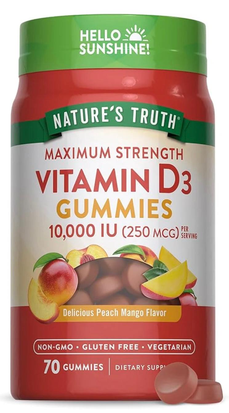 NT D3 10.000 IU GUMMIES 60'S