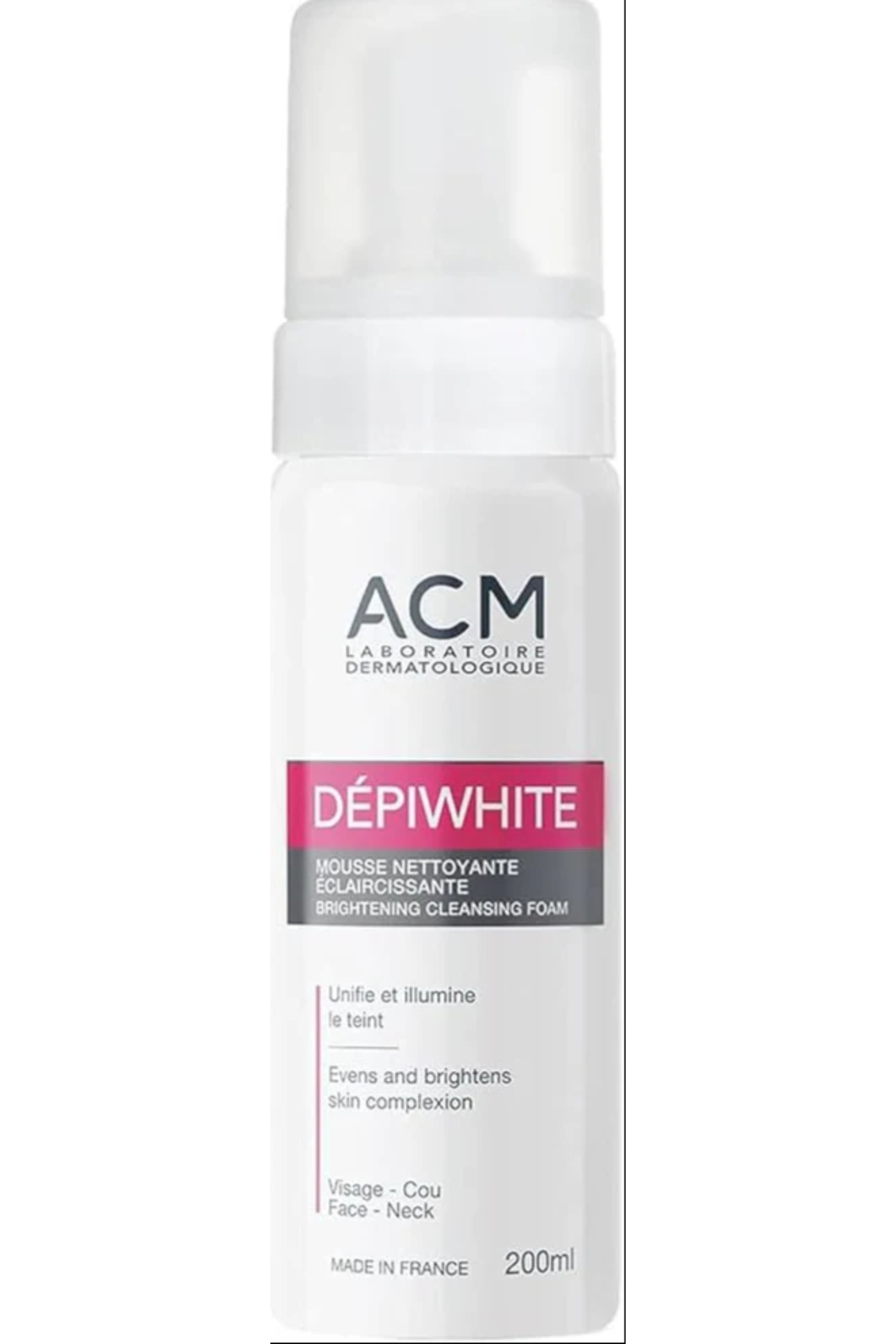 ACM DEPIWHITE BRIGHTENING FOAM 200 ML