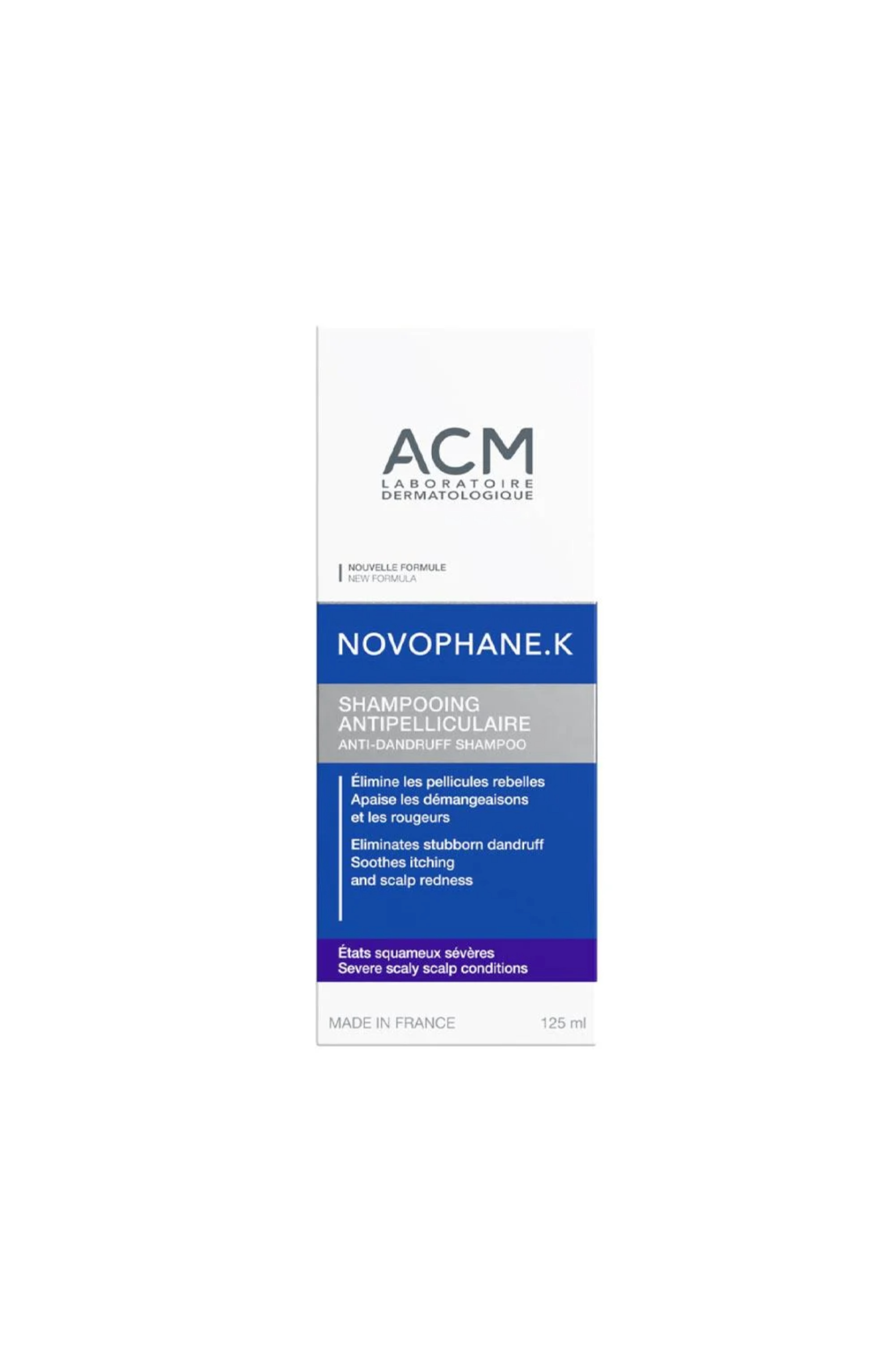 ACM NOVOPHANE. K ANTI-DANDRUFF SHAMPOO 125ML