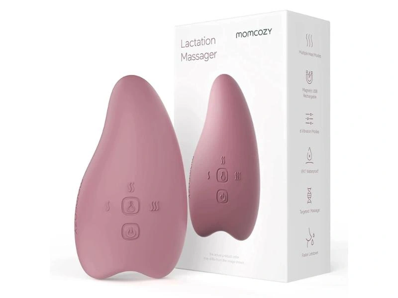 MOMCOZY WARMING LACTATION MASSAGER 2 IN 1 HEAT+VIBRATION ADJUSTABLE FOR CLOGGED DUCTS