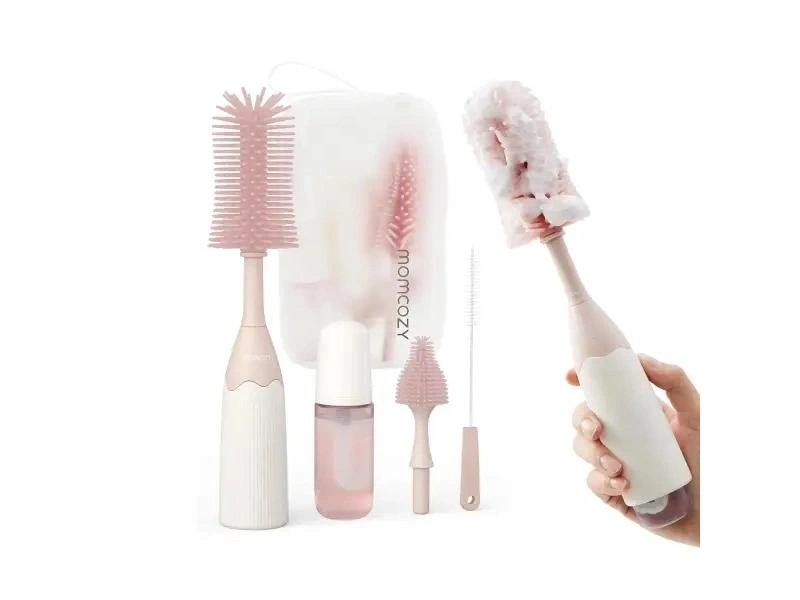 MOMCOZY BOTTLE BRUSH KIT, PINK