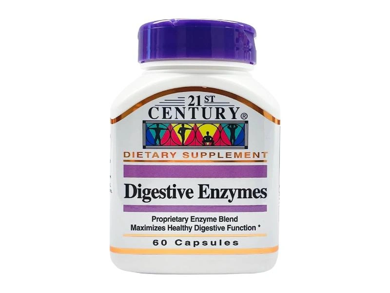 21St Century Digestive Enzymes Cap 60'S