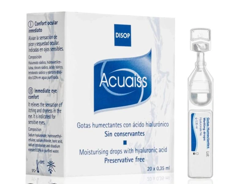 Acuaiss Eye Drops Monodoses 0.35Ml 20'S
