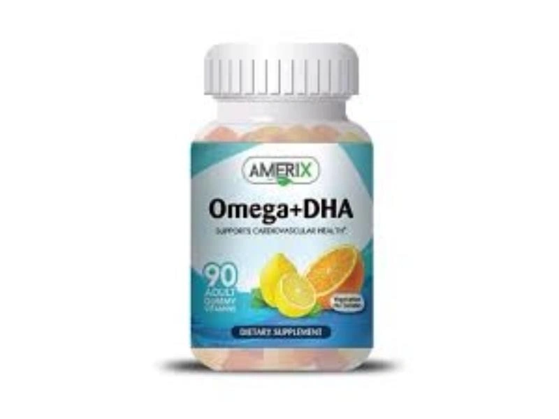 Amerix Omega + Dha  gummies 90'S