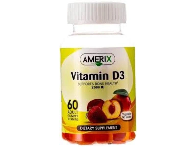 Amerix Vitamin D3  gummies 60'S