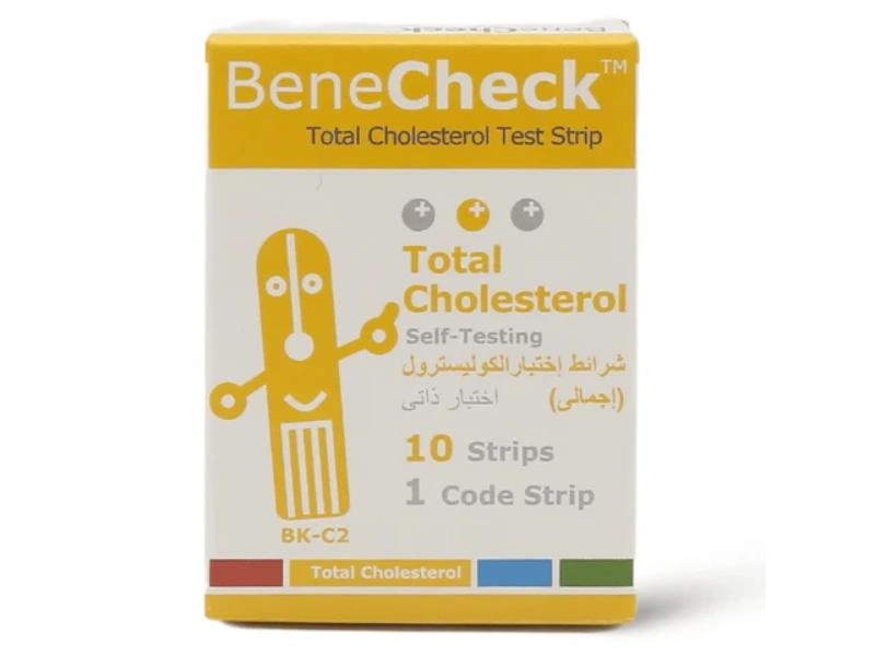 Benecheck Cholesterol Test Strip 10'S