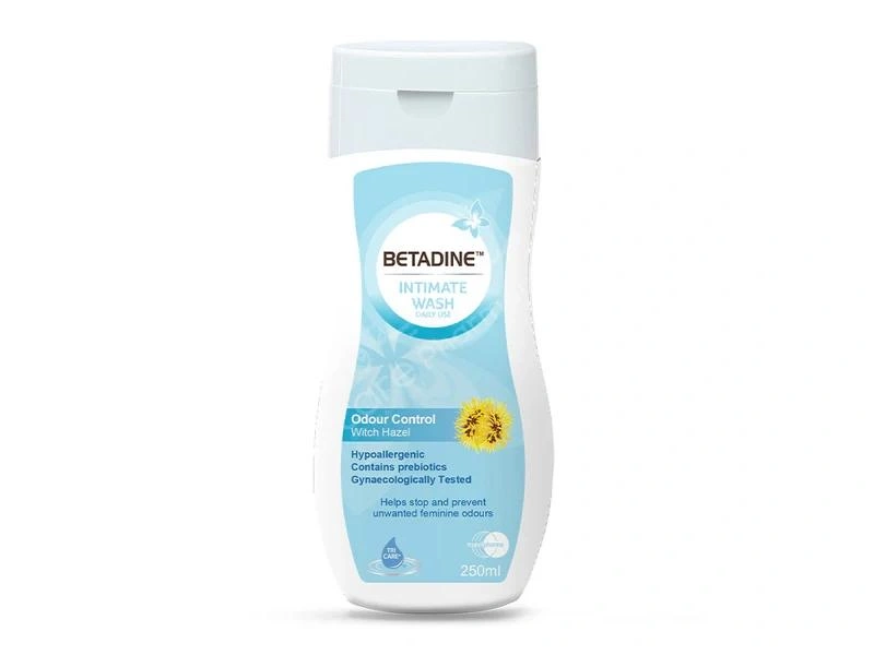 Betadine Intimate Wash Daily Use Odor Control With Hazel 250 Ml