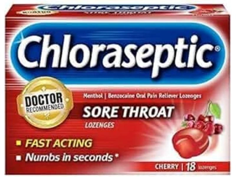 Chloraseptic Lozenges Cherry 18'S