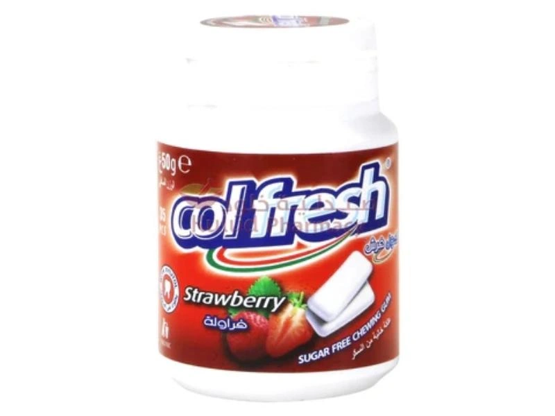 Col Fresh Strawberry Chewing Gum 50Gm