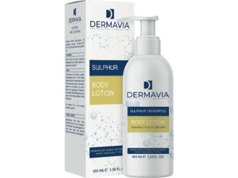 DERMAVIA SULPHUR BODY LOTION 100ML