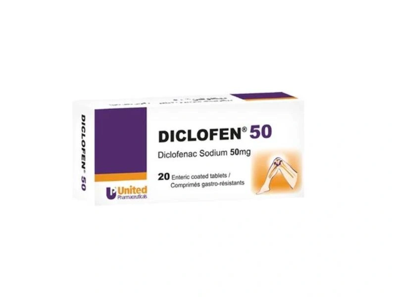 Diclofen 50Mg Tablet 20'S