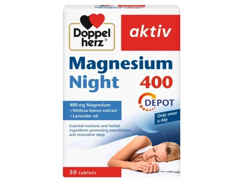 Doppelherz Aktiv Magnesium Night 400 Tab 30'S