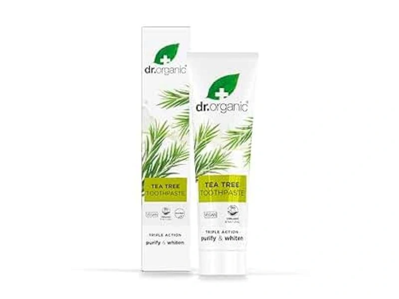 Dr Organic  Tea Tree Toothpaste 100Ml
