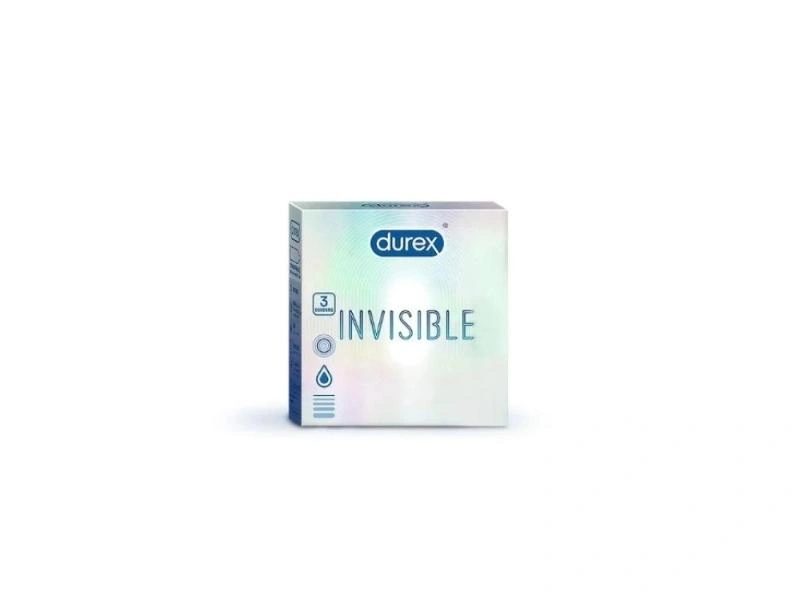 Durex Invisible Condom 3'S