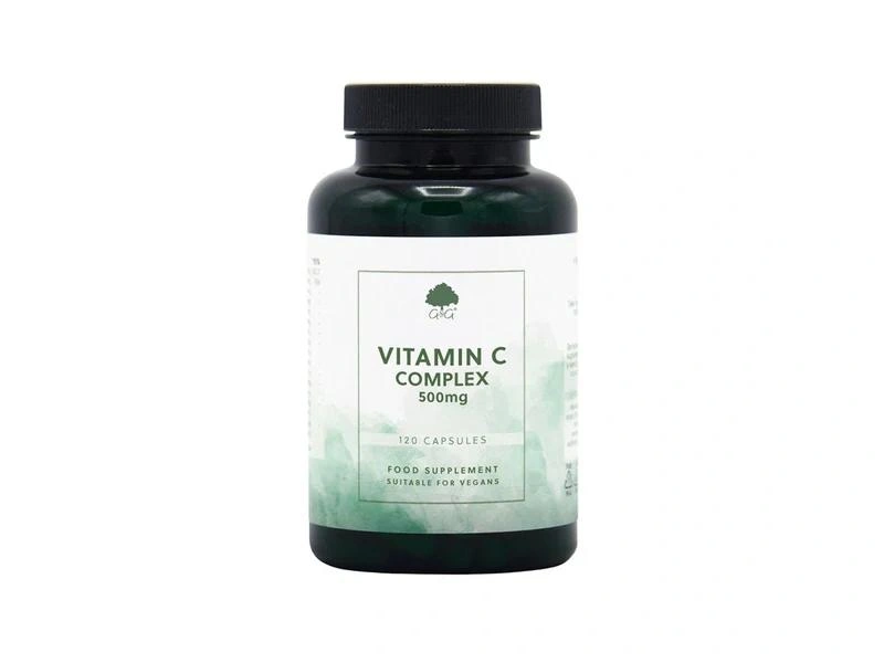 G&G Vitamin C Complex 500 Mg With Rosehip & Acerola  120  Cap