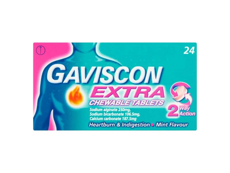 Gaviscon Extra Peppermint Tab 24 tab 